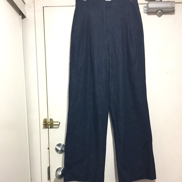 BABATON HIGH RISE PLEATED FRONT JEANS SIZE 4 - Picture 8 of 10